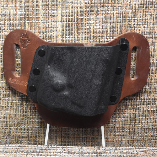 22808 CrossBreed® DropSlide for SPRINGFIELD XD MOD 2 3" 9/40 with STREAMLIGHT TLR-6 . Right Hand . Founders Leather