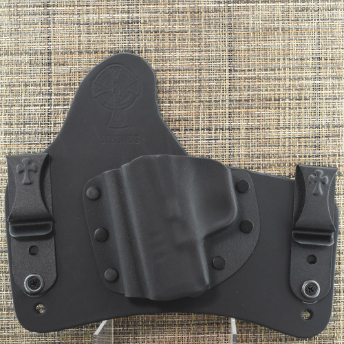 22838 CrossBreed® SuperTuck for SPRINGFIELD HELLCAT . Left Hand . Black Cow . Combat and Optic Cut
