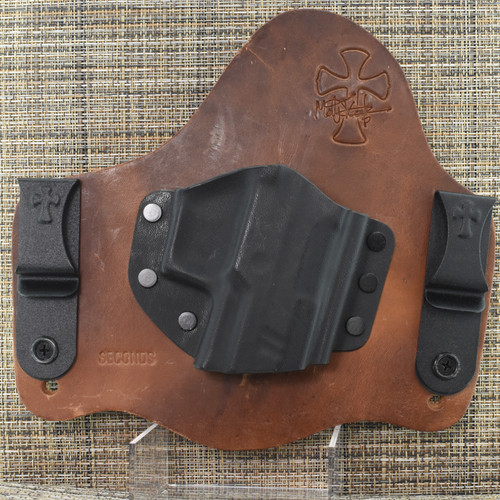 23303 CrossBreed® SuperTuck for SIG P320 X Series . Right Hand . Founders Leather . Optic Cut
