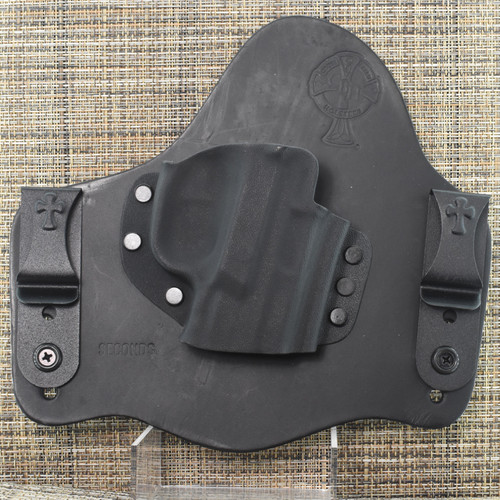 23544 CrossBreed® SuperTuck for FN FNX . Right Hand . Black Cow . Optic Cut