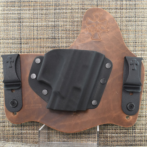 23586 CrossBreed® SuperTuck for SPRINGFIELD ECHELON SERIES . Right Hand . Founders Leather . Combat Cut