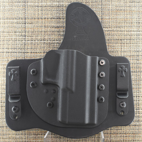 23924 CrossBreed® ST2 for SPRINGFIELD ECHELON 4" . Right Hand . Black Cow . Optic Cut