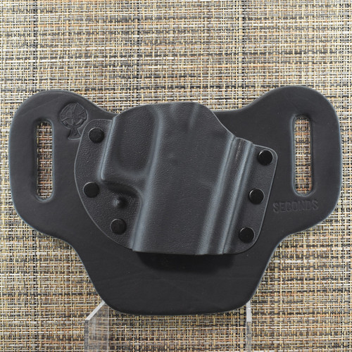 24044 CrossBreed® DropSlide for GLOCK 43 / 43x / 48 . Right Hand . Black Cow . Optic Cut