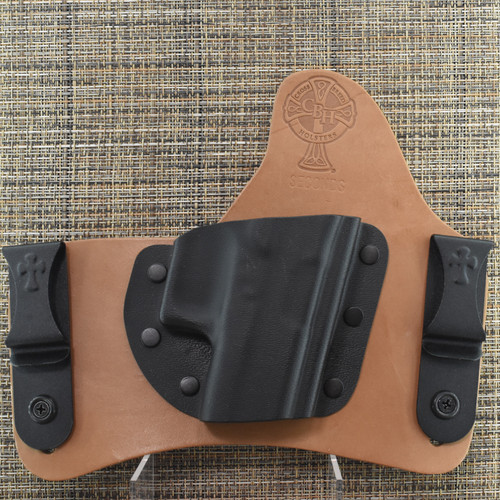 24216 CrossBreed® SuperTuck for GLOCK 43 / 43x / 48 . Right Hand . Horse . Combat Cut