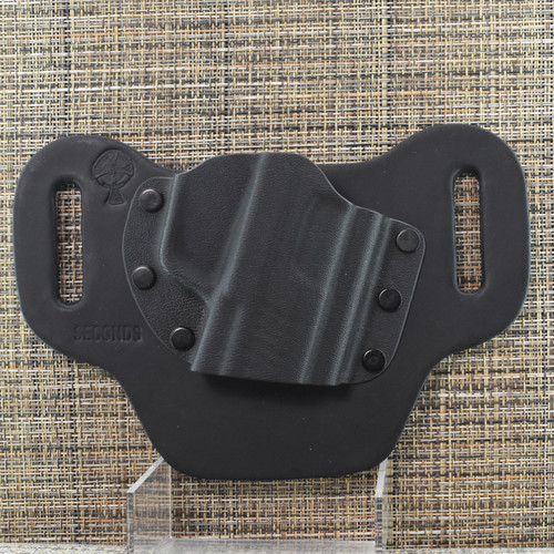 25011 CrossBreed® DropSlide for SIG P365 X MACRO SERIES (all except the FUSE) . Right Hand . Black Cow . Optic Cut