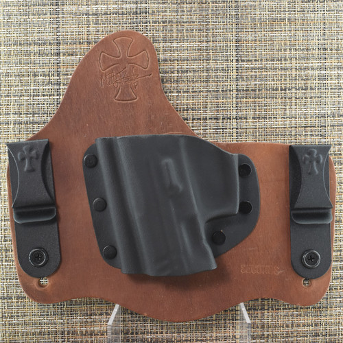 25028 CrossBreed® SuperTuck for HK VP SERIES . Left Hand . Founders Leather . Combat Cut