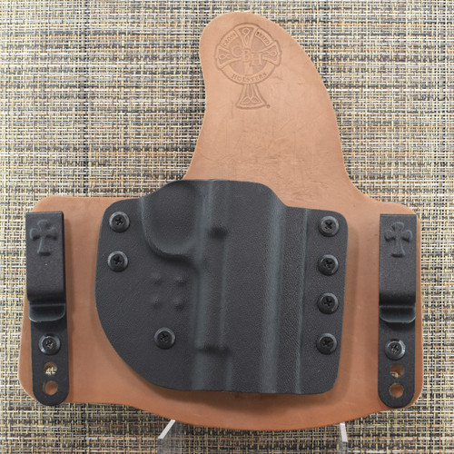 25139 CrossBreed® ST2 for 1911 with rail 4" / 4.25" / 5" . Right Hand . Horse . Optic Cut