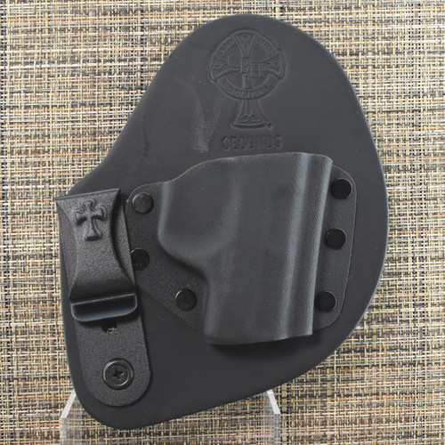 25142 CrossBreed® MicroClip for SMITH & WESSON BODYGUARD 2.0 . Right Hand . Black Cow
