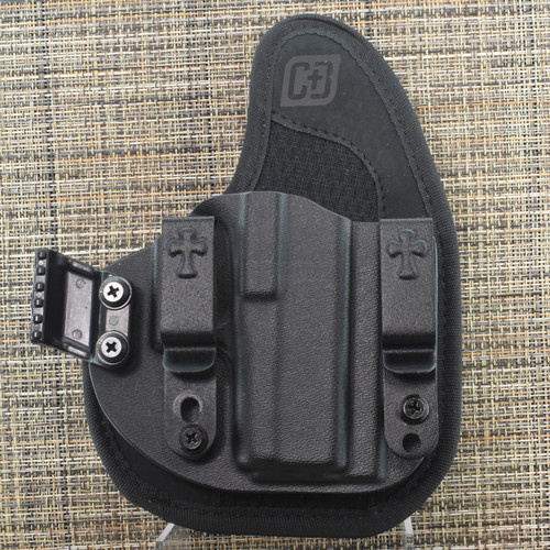 25184 CrossBreed® Reckoning for GLOCK 43 / 43x . Right Hand . Comfort Backer . Optic Cut . Concealment Claw