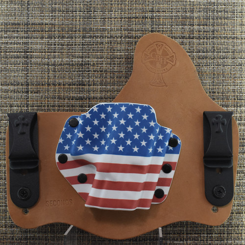 25235 CrossBreed® SuperTuck for SPRINGFIELD ECHELON SERIES . Right Hand . Horse . Combat and Optic Cut . Americana Pocket