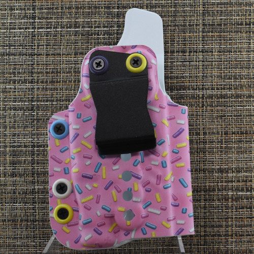 N8-675 Xecutive Holster by N8 Tactical for SIG P365 / P365 XL with STREMLIGHT TLR-7 SUB . Right Hand .  Optic Cut . Sprinkles Kydex