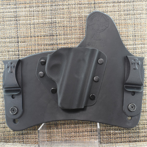 25371 CrossBreed® SuperTuck for WALTHER PPK/PPKs . Right Hand . Black Cow . Combat Cut