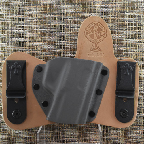 25389 CrossBreed® MiniTuck for SIG P365 X MACRO / FUSE . Right Hand . Horse . Sniper  Grey Pocket