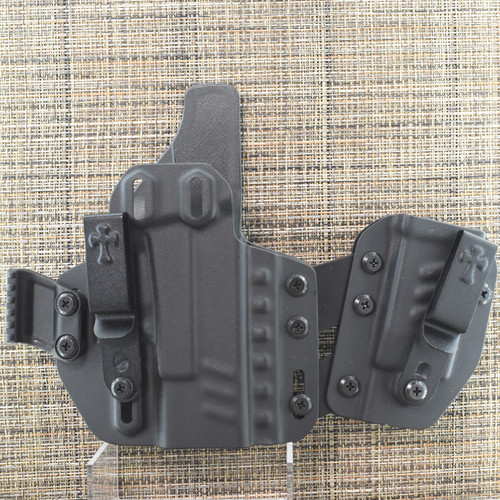25395 CrossBreed® Rogue System for GLOCK 26/27/28 . Right Hand . Black . Optic Cut