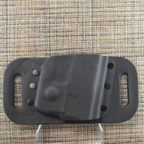 25428 CrossBreed® SnapSlide for SPRINGFIELD XDS with CRIMSON TRACE LL-802 Red / LL-802G Green . Right Hand . Black Cow