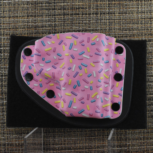 MP393 CrossBreed® Modular Pocket for SMITH & WESSON SHIELD / SHIELD PLUS 9/40 . Right Hand . Black Cow . Sprinkles Pocket