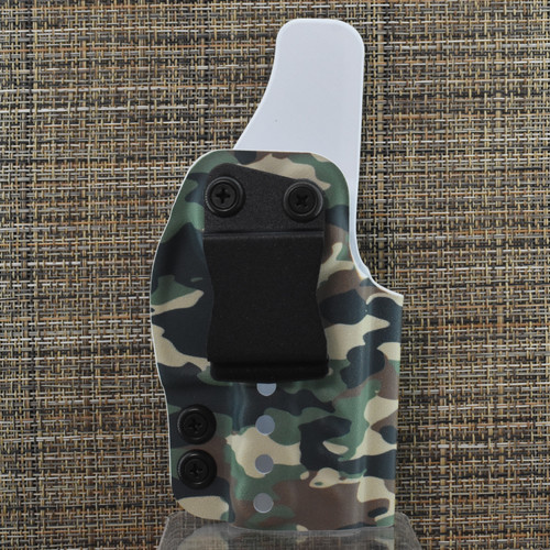 N8-711 Xecutive Holster by N8 Tactical for HK VP9 SERIES . Right Hand . Optic Cut . Woodland Camo Classic Kydex