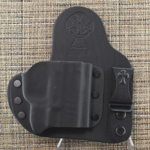 25535 CrossBreed® Appendix for SPRINGFIELD HELLCAT with CRIMSON TRACE LG-HELLCAT RED/GREEN . Right Hand