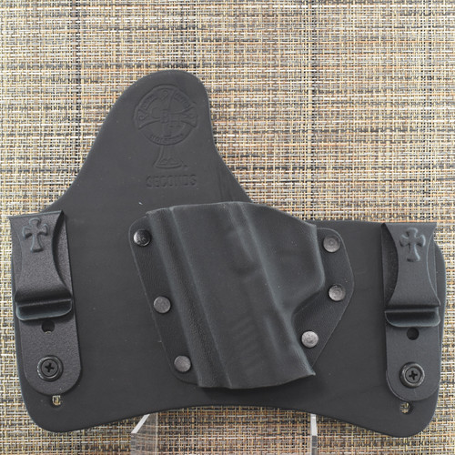 26032 CrossBreed® SuperTuck for SIG P365 X MACRO / FUSE . Left Hand . Black Cow . Combat Cut