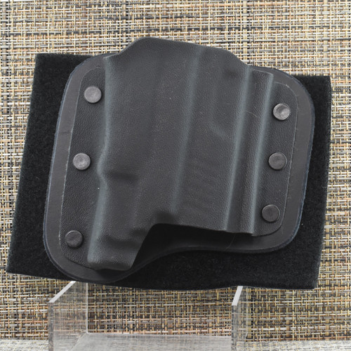 MP428 CrossBreed® Modular Pocket for SIG P365 SERIES (all except X Macro) with STREAMLIGHT TLR-7 SUB . Right Hand . Black Cow . Optic Cut