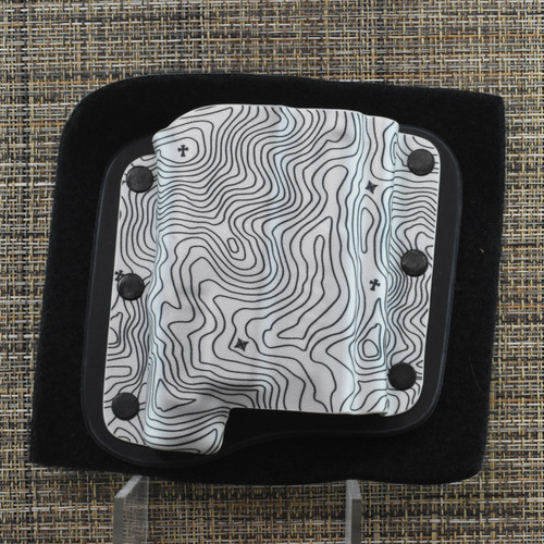 MP433 CrossBreed® Modular Pocket for SIG P365 X MACRO / AXG SERIES / FUSE with STREAMLIGHT TLR-7 SUB . Right Hand . Black Cow . Vertx Topo Pocket