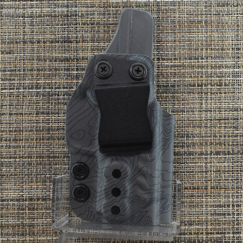 N8-831 Xecutive Holster by N8 Tactical for SPRINGFIELD XDS / XDS MOD 2 . Right Hand . Optic Cut . Terrain Grey Kydex