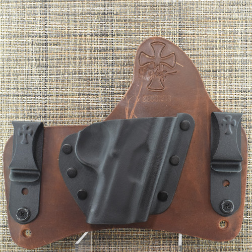 26167 CrossBreed® SuperTuck for 1911 no rail 3" / 3.25" / 3.5" / 4" / 4.25" . Right Hand . Founders Leather . Combat Cut