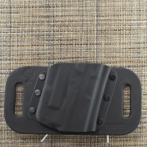 26188 CrossBreed® SnapSlide for GLOCK 43 / 43x / 48 with STREAMLIGHT TLR-6 . Right Hand . Black Cow