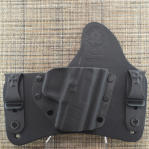 26199 CrossBreed® SuperTuck for CANIK METE MC9 . Right Hand . Black Cow . Combat Cut