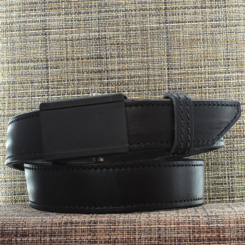 CB3823  CrossBreed® Crossover Black Belt . 38 x 1.5 . Black Thread . Black Buckle