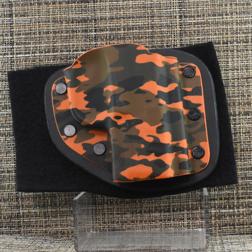 MP446 CrossBreed® Modular Pocket for FN RELFEX MRD . Right Hand . Optic Cut . Woodland Camo Orange Pocket