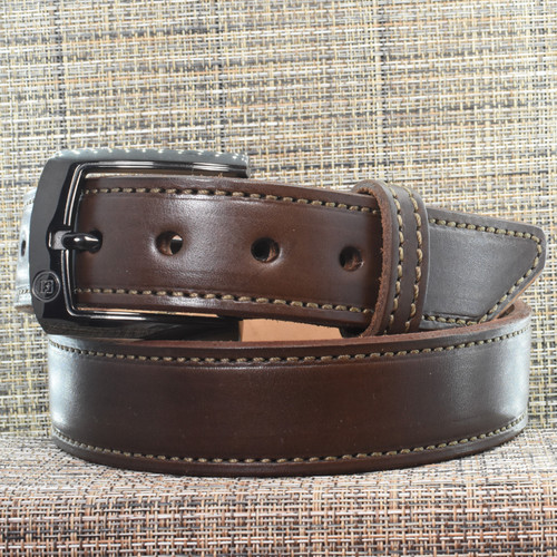 CB3835 CrossBreed® Executive Brown Belt . 38 x 1.5 . Brown Thread