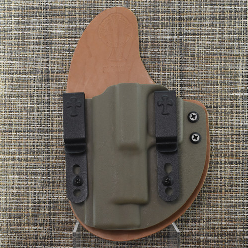 23327 CrossBreed® Reckoning for SPRINGFIELD XDM / XDM ELITE 4.5" . Left Hand . Horse . Optic Cut . Flat Dark Earth Pocket