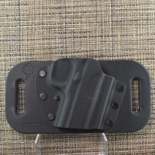 16961 CrossBreed® SnapSlide . 1911 NO RAIL . Right Hand . Black Cow . Optic Cut