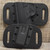 23307 CrossBreed® OWB Carry Package for BERETTA PX4 SERIES . Left Side . Black Cow