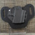 23512 CrossBreed® OWB Carry Package for SPRINGFIELD PRODIGY . Right Hand . Black Cow . Suppressor Height Sight . Sniper Grey Pocket