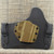 23856 CrossBreed® SuperTuck for SIG P365  / P365XL . Right Hand . Black Cow . Combat and Optic Cut . Coyote Tan Pocket