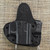 23864 CrossBreed® Mini Appendix Carry . GLOCK 43 / 43x / 48 . Right Hand . Black Cow . Optic Cut