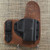 23911 CrossBreed® Freedom Carry for IWI MASADA SLIM . Right Hand . Founders Leather