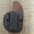 24067 CrossBreed® Reckoning for GLOCK 19 . Right Hand . Founders Leather . Optic Cut