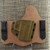 24417 CrossBreed® SuperTuck for SIG P226 / P227 with rail . Right Hand . Horse . Coyote Tan Pocket . Combat Cut
