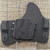 25134 CrossBreed® SuperTuck for SMITH & WESSON SHIELD / SHIELD PLUS /40 with STREAMLIGHT TLR-6 . Right Hand . Black Cow . Combat and Optic Cut