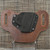 25245 CrossBreed® DropSlide for RUGER LCP II / LCP MAX . Right Hand . Founders Leather . Olive Drab Pocket