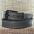 CB3626 CrossBreed® Executive Grey Belt . 43 x 1.5 . Silver Double Stitched Thread . Black Buckle . Velcro Lined