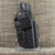 N8-685 Xecutive Holster by N8 Tactical for 1911 NO RAIL . Right Hand . Black . Optic Cut