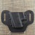 25524 CrossBreed® OWB Carry Package for GLOCK 17/19 . Left Hand . Black Cow