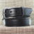 CB3703 CrossBreed® Executive Black Belt . 37 x 1.5 . Black Thread . Founders Buckle