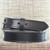 CB3748 CrossBreed® Classic Black Belt . 44 x 1.25 . Black Thread . Stainless Buckle