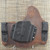 26019 CrossBreed® SuperTuck for GLOCK 17/19 with STREAMLIGHT TLR-6 . Right Hand . Founders Leather . Combat and Optic Cut