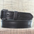 CB3760 CrossBreed® Classic Black Belt . 41 x 1.5 . Double Stitched Black Thread . Black Buckle